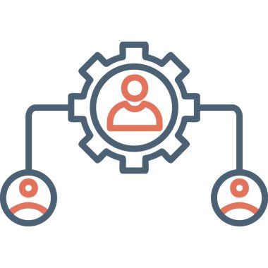 kullanıcı. Web simgesi basit illüstrasyon