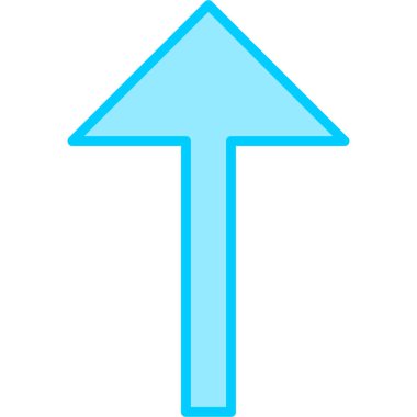 Yön gösteren ok, ağ basit simgesi