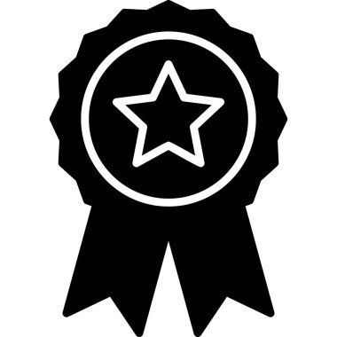 ödül simgesi vektör illüstrasyonu