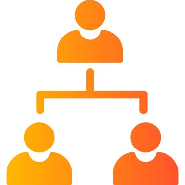 Çalışma Yönetimi simgesi vektör illüstrasyonu