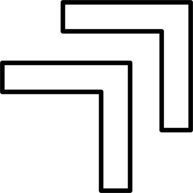 Bir b eksikliği simgesinin vektör çizimi