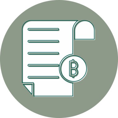 Ben Bill. Web simgesi basit illüstrasyon