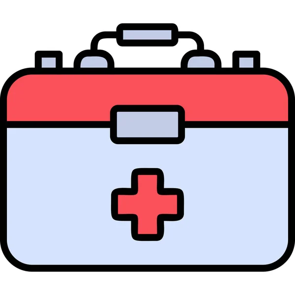 First Aid Kit Vector Icon — Stock Vector