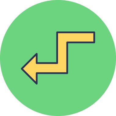 Projeniz için yön ok simgesi