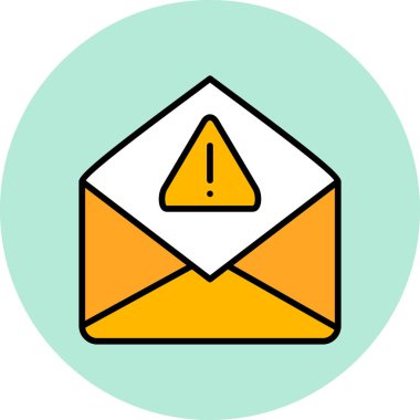 Simge vektör çizim spam