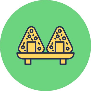 Gıda simgesinin vektör illüstrasyonu