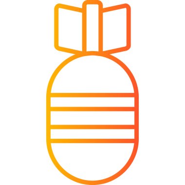 Bomba. Web simgesi basit illüstrasyon