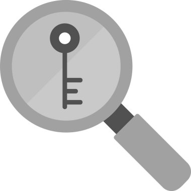 vektör tuşları simgesi renk arkaplanında izole edildi