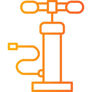 Modern otomatik simgenin vektör illüstrasyonu