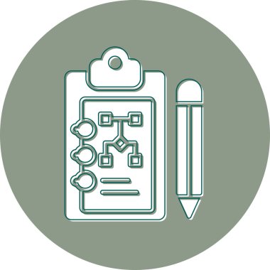 vector illustration of Planning icon