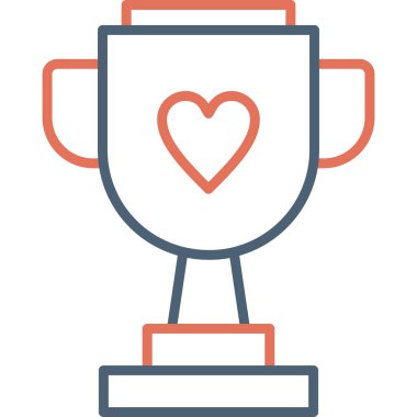 Başarı simgesi vektör illüstrasyonu