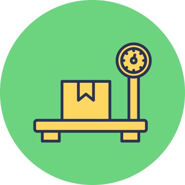 Modern simgeyi, vektör illüstrasyonunu ölçeklendir