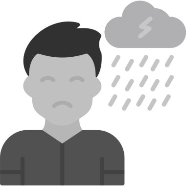 Bulut. Web simgesi basit tasarım