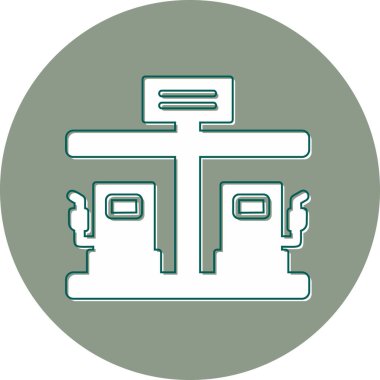 Modern b 'nin vektör illüstrasyonu eksik simgesi