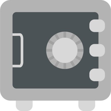 Banka. Web simgesi basit illüstrasyon