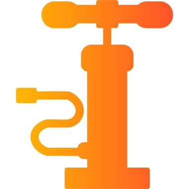 Tesisat vektör ikonu. Düz çizim. 10 saniye.