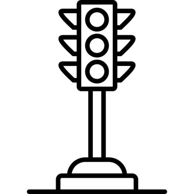 Trafik ışıkları. Basit tasarım