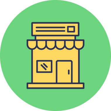 simge vektör illüstrasyonunu sakla