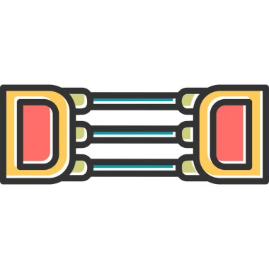 Modern b 'nin vektör illüstrasyonu eksik simgesi