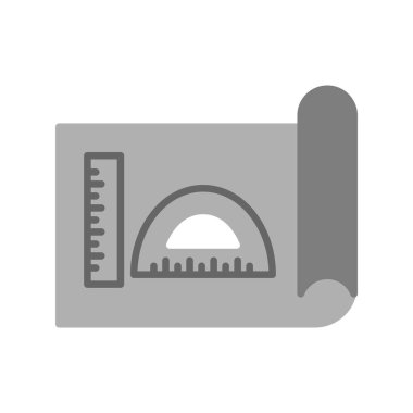 Basit vektör simgesi planla