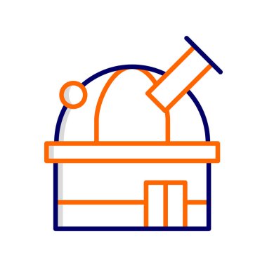 vector illustration Space Research icon