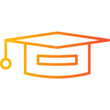 mezuniyet kapsülü vektör illüstrasyonu