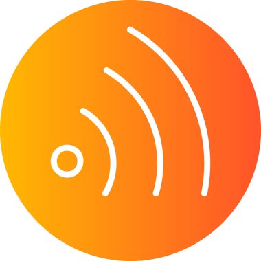 wifi simgesi vektör illüstrasyonu