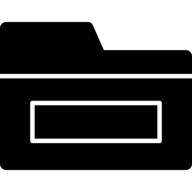 folder icon, web simple illustration