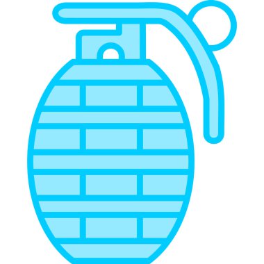 El bombası. Web simgesi basit illüstrasyon