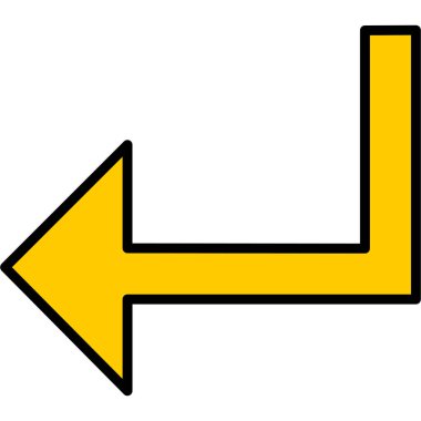 ok simgesi işaret vektör illüstrasyonu