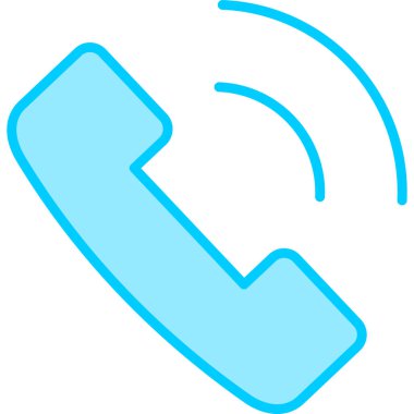 - Telefon. Web simgesi basit illüstrasyon