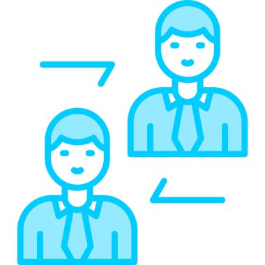 avatar. Web simgesi basit illüstrasyon