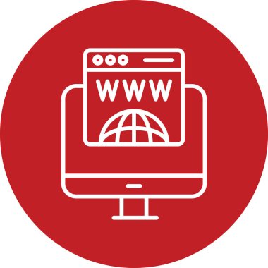 İleti simgesi vektör illüstrasyon tasarımı içeren tarayıcı 