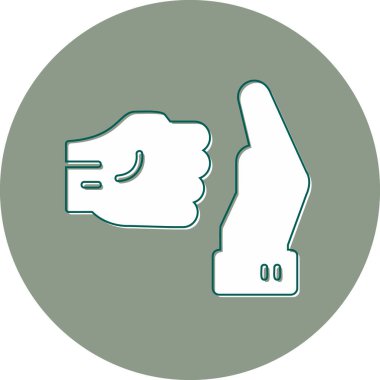 Kadın ikonuna yönelik şiddeti durdurun, modern tasarım illüstrasyonu