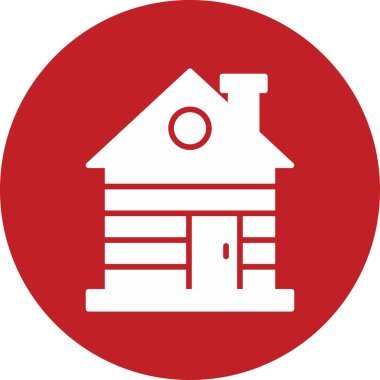 Ahşap Kulübe, kulübe grafik çizimi 