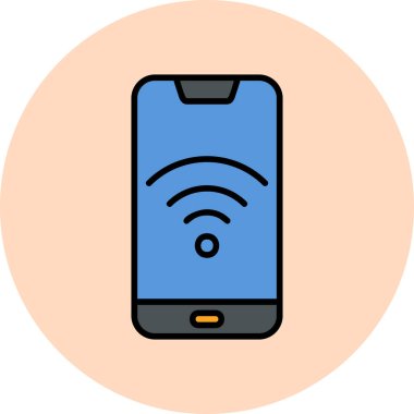 wifi simgesi vektör illüstrasyonu