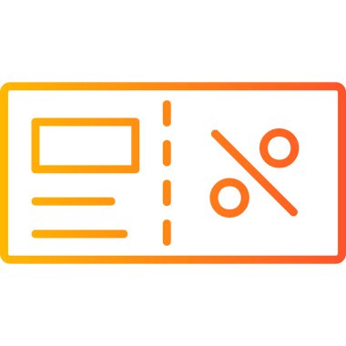 Faturacı Kara Cuma ikon vektör illüstrasyonu