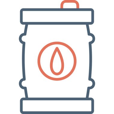 gaz yakıcı simgesi, vektör illüstrasyonu