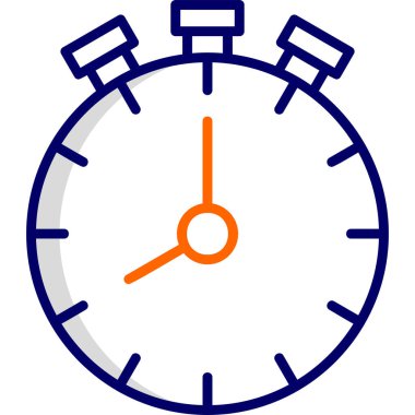 Sınırlı Zaman Web simgesi basit illüstrasyon