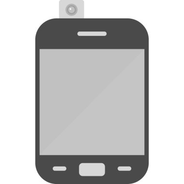 akıllı telefon simgesi vektör illüstrasyonu