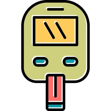 cep telefonu simgesi. vektör illüstrasyonu