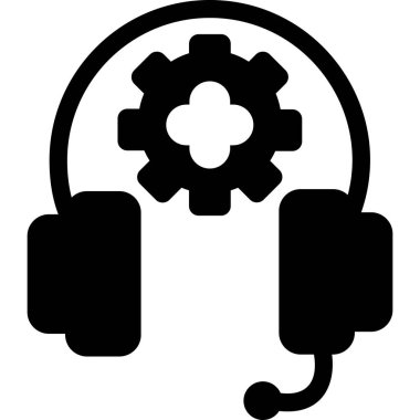 Ayarlar. Web simgesi vektör illüstrasyonu