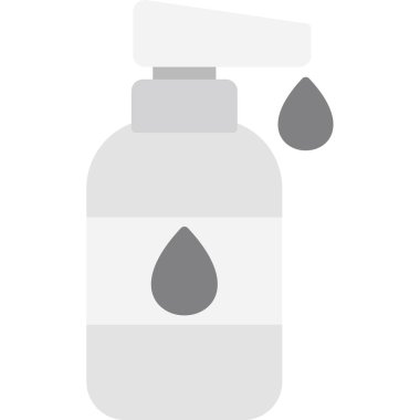 Bebek losyonu web simgesi basit illüstrasyon