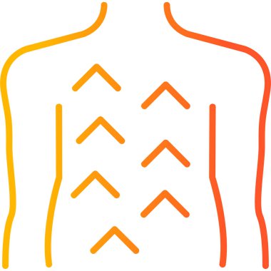 Sülük Terapisi Web simgesi basit illüstrasyon