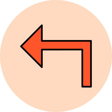 ok simgesi işaret vektör illüstrasyonu