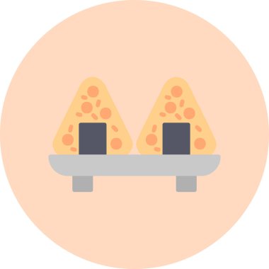 Gıda simgesinin vektör illüstrasyonu