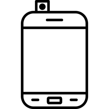 akıllı telefon simgesi vektör illüstrasyonu