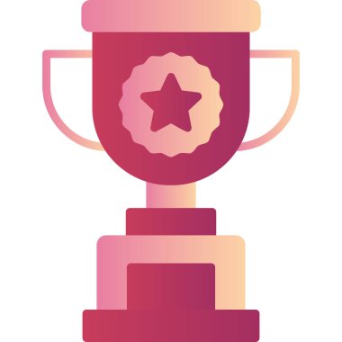 kupa simgesi vektör illüstrasyonu