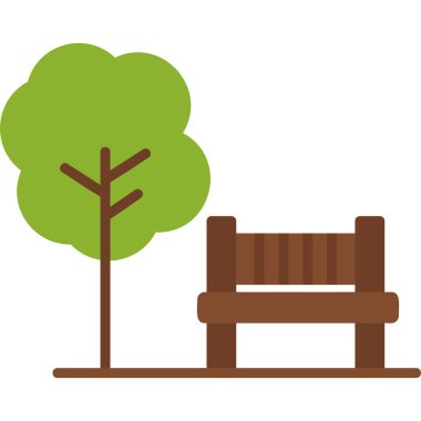 Yedek kulübesi Web simgesi basit tasarım