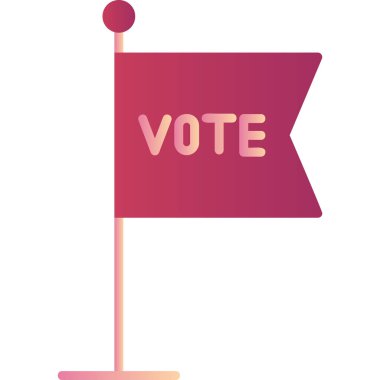 Düz tasarım simgesinin vektör illüstrasyonu